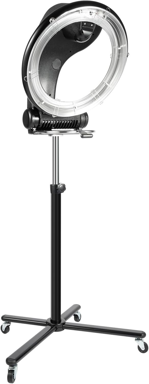 100W Professional Standing Hair Dryer3 in 1 Salon Spa Orbiting Infrared Heating Hair Dryer Color Processor Hair Care for Home &amp Hair Salons Adjustable Height 4.5-5.9ft 110V (1000W)