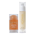 Kopari Sun Shield On-The-Glow Sheer Sunscreen Stick SPF 40 &amp Sun Shield Soft Glow Daily Face SPF 30
