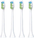 Electric Toothbrush Heads SuitableCompatible for Philips General 3/6/8/9 Full Range Brush(4PCS-W2-white)