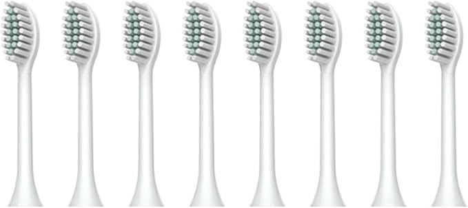 Compatible for N100 N105 Sonic Electric Toothbrush Replacement Brush Head(White Brush head5)