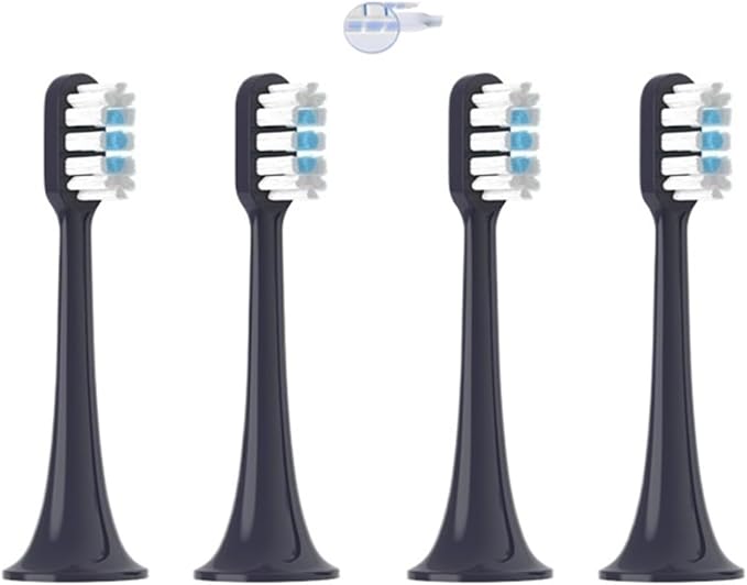 Replacement Brush HeadsCompatible for XIAOMI MIJIA T700 Electric Toothbrush(4 PCS White)