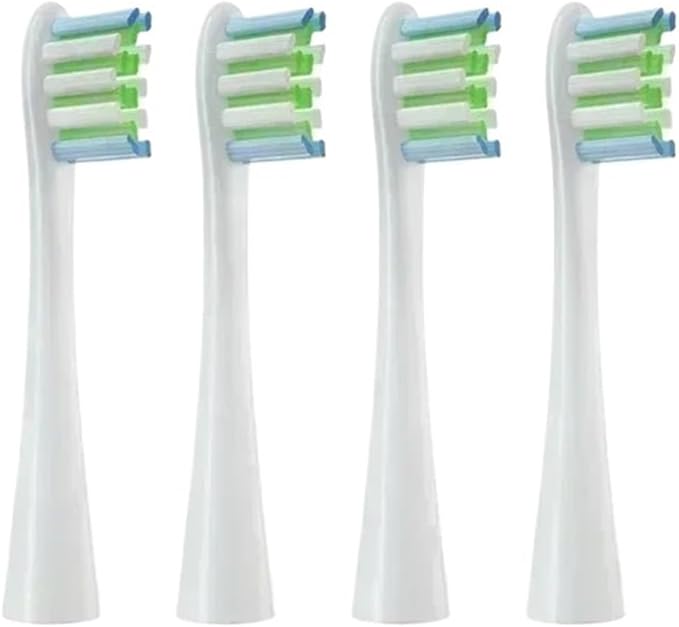 Replacement Parts Compatible for The X/X PRO/Z1/F1 Type Electric Toothbrush Heads - 4 Sets of Kits(4White)