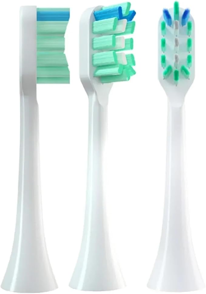 12 Pieces Toothbrush HeadsCompatible for Apiyoo P7 Y8 SUP 【12pcs Heads】 P7/T9/T10 Rechargeable Sonic Electric