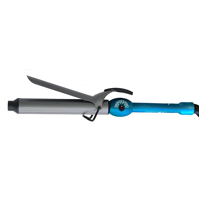 Mr Big Junior Hair Curling Iron - The Longest XL Styling Curling Irons for Long Hair (Aqua 8 Barrel1.25 Diameter)