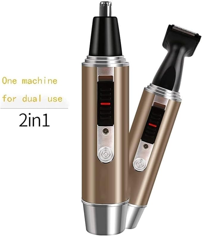Ear and Nose Hair TrimmerUSB Rechargeable Nose Hair TrimmerProfessional Nose Hair Trimmer Clipper for Men and WomenWaterproof Dual Edge Blades for Easy Cleaning