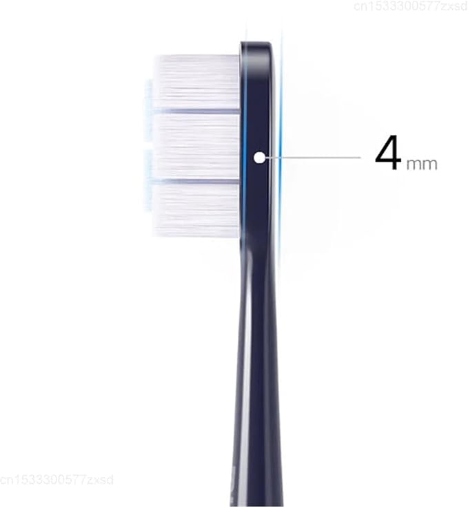 Compatible for Mijia Toothbrush Head T700 Sonic Soft Health Replacement Bristles Brush(8 pcs)