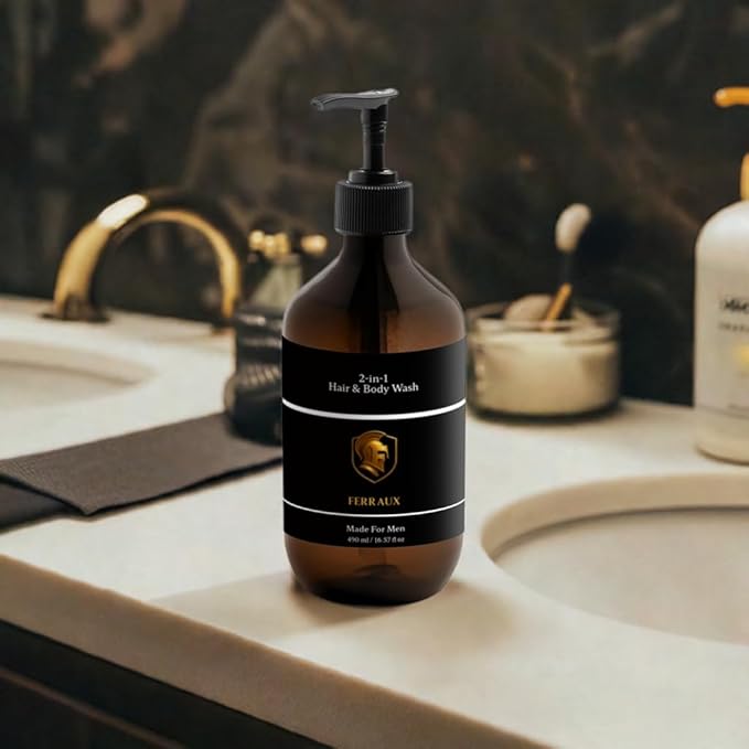 Ferraux 2-in-1 Hair &amp Body Wash For Men