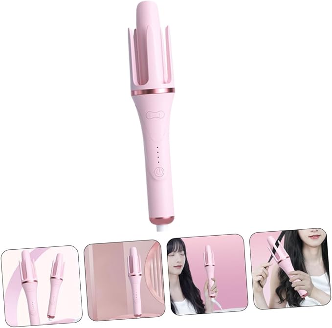 Gatuida 4pcs Automatic Hair Curling Temperature Styling Tool Handheld Curler for and Waves for Home Use and Travel