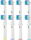 Electric Toothbrush Head Replacement Head - Compatible with Oral-B P2/4000/3757/d12/3766(8 pcs)