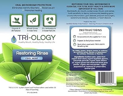 TRIOLOGY Restoring Rinse - 1 Month Supply