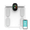 Fitdays Body Health Pod Scale View 5 Metrics Without Phone 8-Electrode Smart Scale with BMI Body Fat Muscle Mass Offline Body Composition Analyzer FSA&ampHSA Eligible
