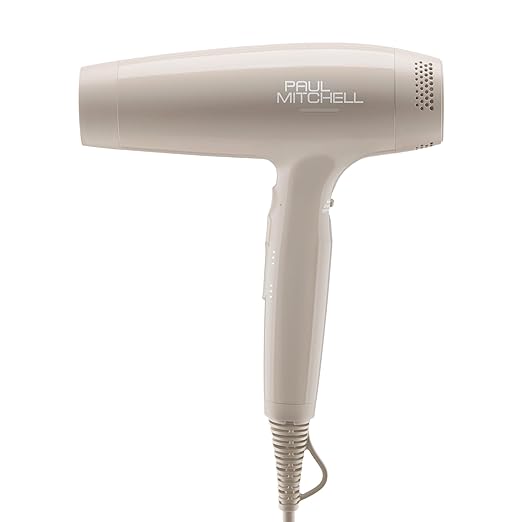 Paul Mitchell Dry Lightweight Professional Hair Dryer Multiple Heat + Speed Settings For Salon-Level Blowouts