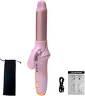 Cordless Curling Iron 30S Fast Heating USB Rechargeable Hair Curler 3 Temp Settings Mini Portable Travel Hair Curler Straightener 36H Styling