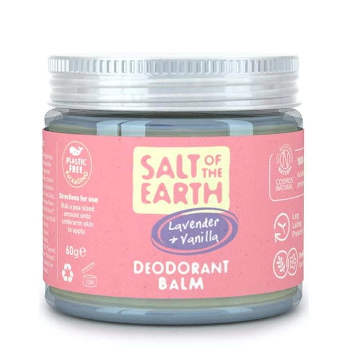 SALT OF THE EARTH Lavender &amp Vanilla Deodorant Balm 60 GR