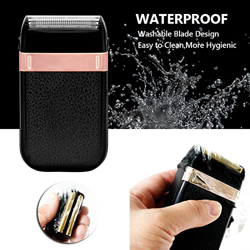Men's Shaver Clipper Electric Shaver Men's Razor Beard Trimmer Shaver For Men Portable Shaving Machine Hair Clipper Facial Epilator (Color : Black no box)