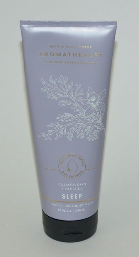 Aromatherapy - Sleep: Cedarwood + Vanilla Moisturizing Body Wash 10 Fl Oz/ 296 mL