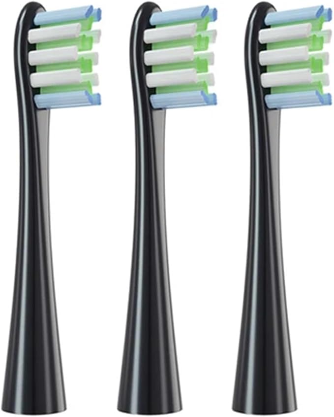 Replacement Brush Heads Compatible for OCL EAN Flow/X PRO Elite/X PRO /F1/Z1/One/ Air2 Sonic Electric Toothbrush Nozzles Soft Dupont Bristle(3 HOC)