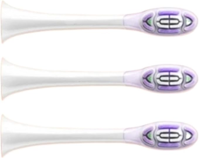 3pcs Toothbrush HeadCompatible for XIAOMI MIJIAWave Sonic Vibration Electric Pro(Protective Heads)