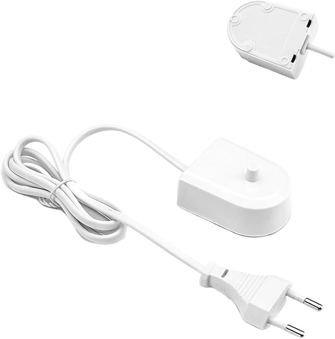 HX6100 Electric Toothbrush Charger Compatible For Philips Toothbrush HX8111 HX8141 HX8140 HX8211 HX8281 Portable Travel Charger(E Plug)