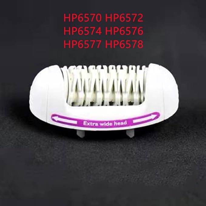 Replacement Shaver Hair Removal Cutter Head for HP6570/HP6572/HP6576/HP6577/HP6578 Electric Shaver Razor Set Accessories -Beauty Personal Care Wet Dry