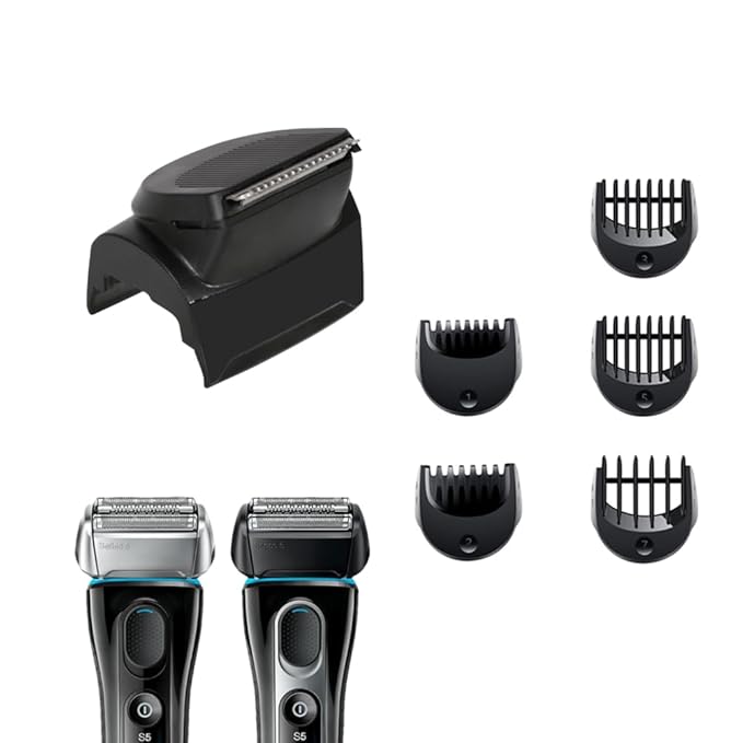 Beard Trimmer Attachment for Braun Series 5 Electric Razors Compatible with Electric Shavers 5020S50305030S5035S5040S5050CC5070CC5090CC574857495147s51405145