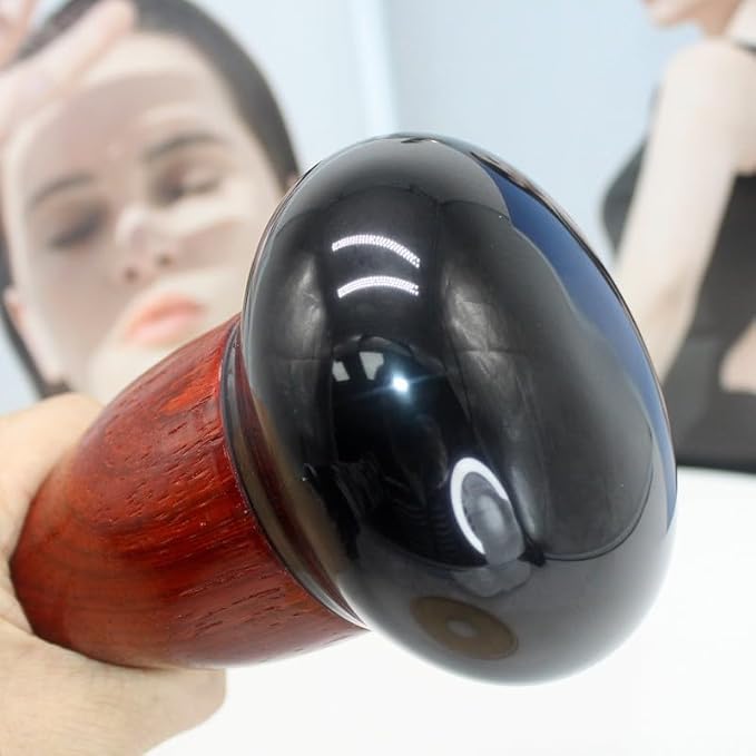 Hot Stone Electric Massager Adjustable Temperature Massage Stones 5 Levels of Temperature GuaShafor Massage Home SPA Relaxation Treatment Pain Relief