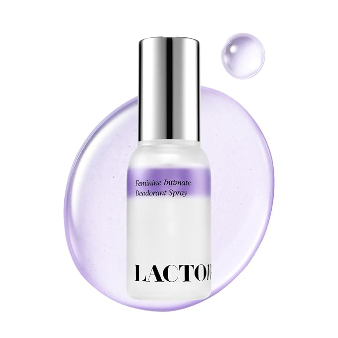 LACTOMEDI Feminine Intimate Deodorant Spray | pH Balancing Spray | Artificial Fragrance-Free | Clinically Formulated for Odor Neutralization | Gentle and Convenient | 1.01 fl oz (Sweet Berry)
