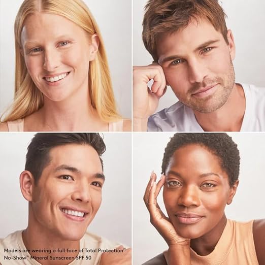 Colorescience Total Protection™ No-Show™ Mineral Sunscreen SPF 50 100% Invisible all-mineral sunscreen for all skin tones &amp types