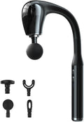 Massage Gun Upgraded Extension Handle for Deep Massage of The Back to Relieve Deep Tissue Pain in The Muscles Four Massage Heads &ampFive Adjustable speeds Fitness Person Friendly
