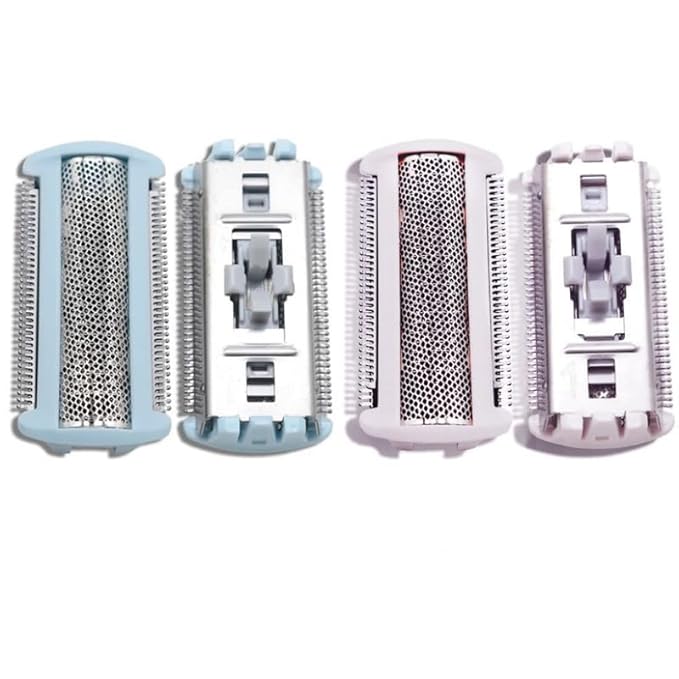 BRL146 Replacement Head Compatible with Philips Advanced Women's Electric Shaver BRL146 Wet/Dry Ladyshave Trimmer Razor Foil Blade and Base(pink)