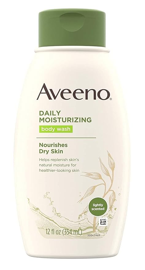 Aveeno Body Wash Daily Moisturizing 12 Ounce (354ml) (Pack of 2)