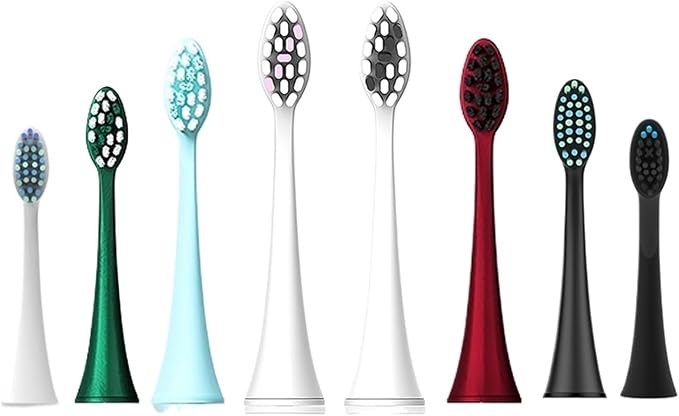 Toothbrush Head Replacement Brush 4PCS Compatible for SG986/SG987/S2/SX/S5(C027-4PCS)