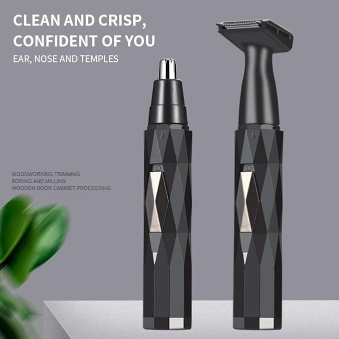 zhanghong Ear Nose Hair TrimmerUSB Rechargeable for Men Women Rechargeable Ear and Eyebrow TrimmerProfessional Waterproof Electric Nose Hair Trimmer
