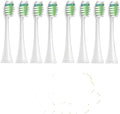 Compatible for Toothbrush Brush Head Replacement Heads HX3/HX6/HX9 Series HX3210/3211/6150/6500/6510/6530/9342/6730(8P1)