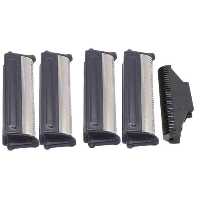 Replacement 1PC Shaver Cutter Blade + 4 PCS Foil Screen For Panasonic ES9933c ES518 ES-RC20 ES5821 ES5801 Razor Hair Head Blades Accessories