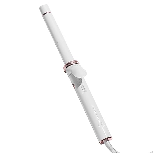 T3 CurlWrap Automatic Rotating Curling Iron with Longer Barrel 2 Timer Settings 9 Heat Settings Auto-Rotating Ceramic Barrel and Ion Generator for Fast Easy Curls and Waves on All Hair Types