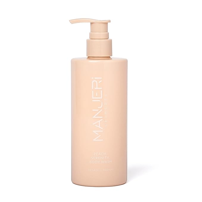 Peach Serenity Body Wash 10.14 oz - Soothing Gentle and Nourishing Body Soap for Sensitive Skin Paraben-Free Cruelty-Free and Suitable for All Skin Types