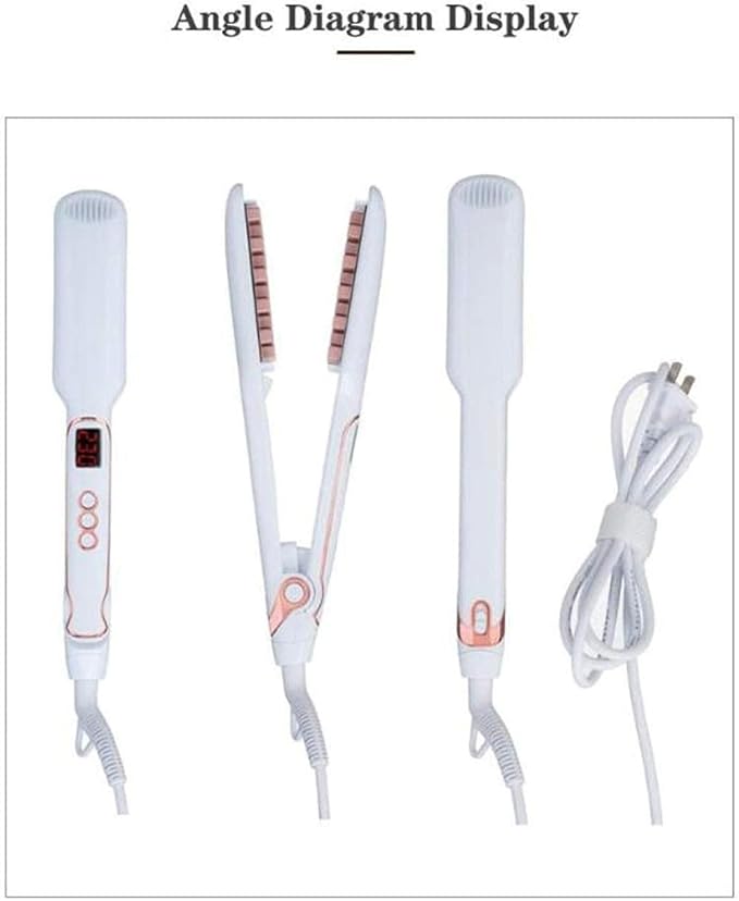 Curling Tongs Curling Iron-Curling Iron and Straightening Dual-Purpose Electric Rail Will Not Damage The Hair Root-a Kind for Hair Styling Hair Straig