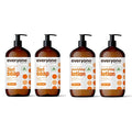 Everyone 3-in-1 Soap Body Wash Bubble Bath Shampoo 32 Ounce (Pack of 2) Nourishing Hand and Body Lotion 32 Ounce (Pack of 2) Citrus and Mint