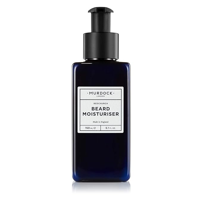 Murdock London Lightweight Beard Moisturizer For Men – Hydrating Beard Softener for Men &amp Skin Comfort – Clean Label Moisturizer for Daily Use Reduce Flakiness &amp Irritation (5.1 FL OZ)