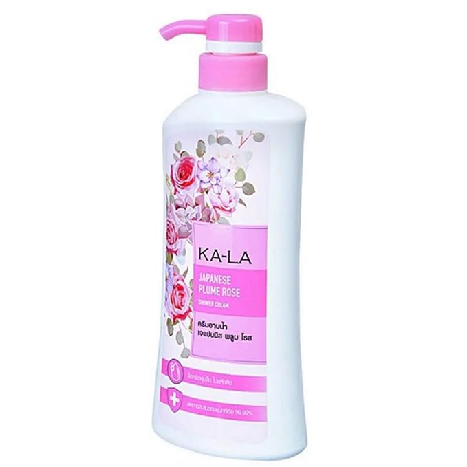 KA-LA Japanese Plume Rose Shower Cream 500 ML.