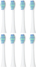 Compatible for SN-P1 Toothbrush Replacement Brush Head(8pcs)(White B)