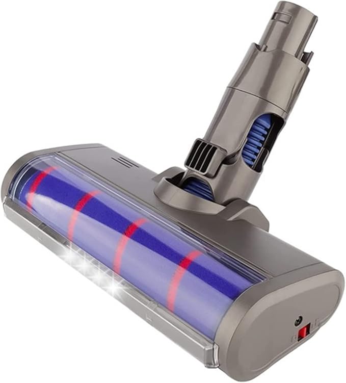 Turbo Electric Motorized Brush Compatible for Dyson V7 V8 V10 V11 V15 Brush Cleaner Head(Bleu)