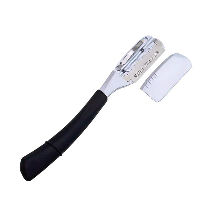 DE Razors 10 Blades Manual Shaver Salon Barber Razor Beard face shaver underarm hair removal Body shaving men shave eyebrow