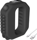 Rechargeable Fascia Ring Massager Vibrating Slimming Belt (Fascia R10) Cordless Deep Tissue Massager with Adjustable Strap for Waist Back &amp Thigh Aids Postpartum &amp Post-Workout Recovery