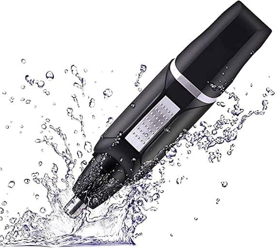 Nose Hair Trimmer and Ear Hair Trimmer Men's Wet/Dry Simple Operation Easy to use Unisex Easy to Clean and Maintain
