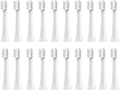Compatible for T100 Replacement Toothbrush Head16/20/30PCS(White-20pcs)