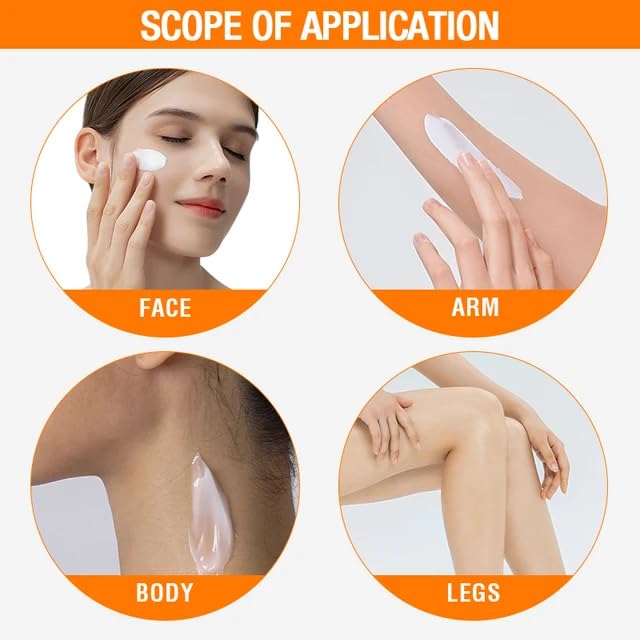 Organic Brightening Sunscreen SPF 50+ PA+++ | Mineral &amp Physical UV Protection with Zinc Oxide &amp Titanium Dioxide | Matte Finish Non-Greasy 50ml