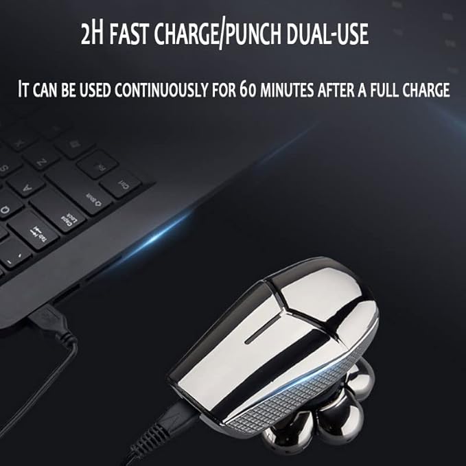 Electric Razor for Men 7-blade Rechargeable Electric Shaver For Men 5 In 1 Groomer Face Body Beard Hair Trimmer Electric Razor Bald Head Shaving Machine