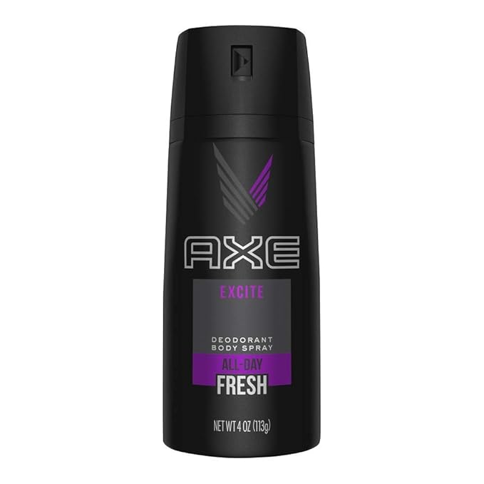 Axe Deodorant Bodyspray Excite 4 oz (Pack of 7)